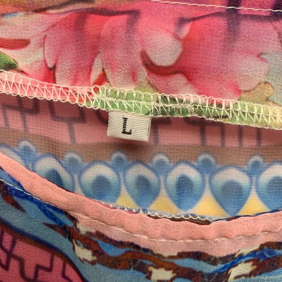 Boutique Floral Maxi Dress - Picture 6 of 6